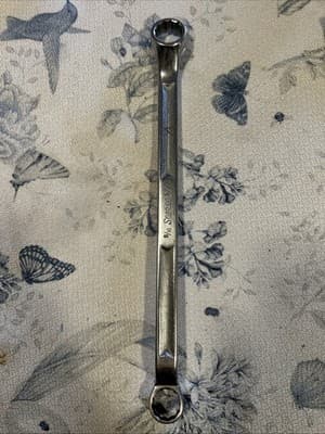 SNAP ON TOOLS (9/16" x 5/8") Offset Box End Wrench, 12 point, # XV1820