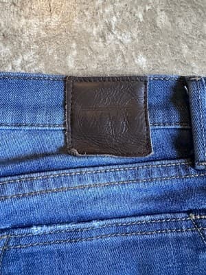 Driftwood Women's Jackie Jeans Sz 28 Aztec Embroidered Pockets Mid Rise Distress - Thumbnail 8