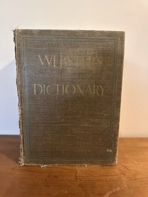 Webster's New Twentieth Century Dictionary Second Edition Unabridged 1956