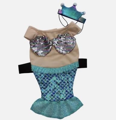 NEW Way To Celebrate Halloween Pet Costume: “Mermaid” Size Medium - Thumbnail 3