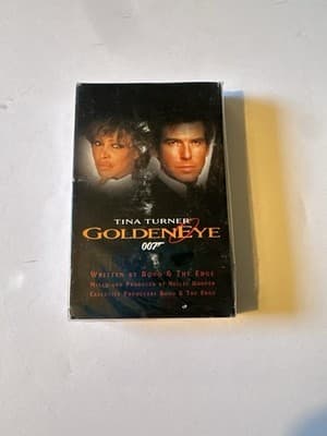 Tina Turner GoldenEye 007 Movie Cassette Tape Single BRAND NEW/SEALED!