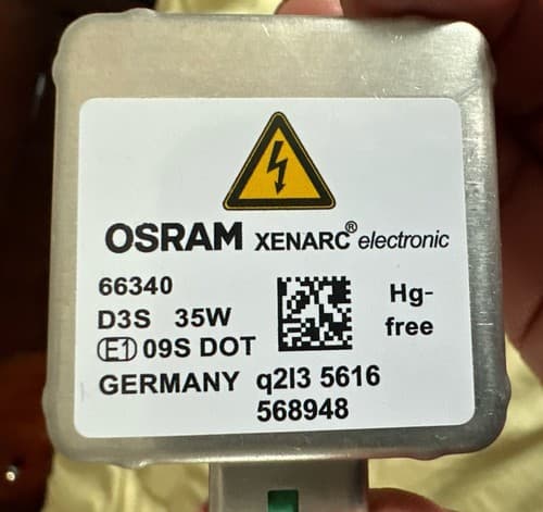1PC NEW 35W 4300K D2S OEM HID Xenon Headlight Replacement 66240 OSRAM Bulb - Thumbnail 3