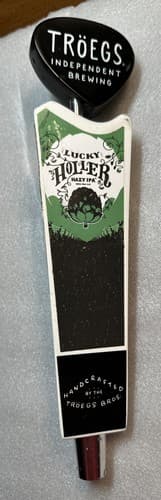 Troegs Independent Brewery Lucky Holler Hazy IPA Tap Marker / Handle !!!