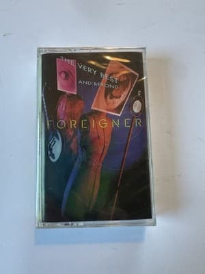 Sealed Foreigner: The Very Best and Beyond 1992 Cassette tape /Classic Rock Rare