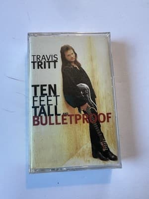 Travis Tritt Ten Feet Tall and Bulletproof NEW FACTORY SEALED Cassette Tape