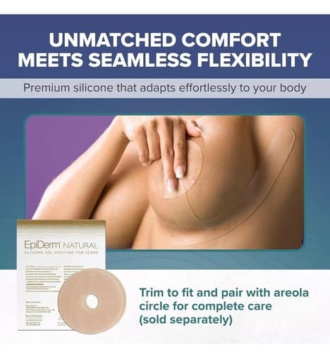 Epi-Derm Silicone Scar Tape - Anchor Design for Breast Reduction Recovery - Thumbnail 3