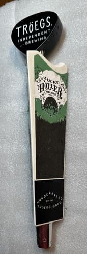Troegs Independent Brewery Lucky Holler Hazy IPA Tap Marker / Handle !!! - Thumbnail 3