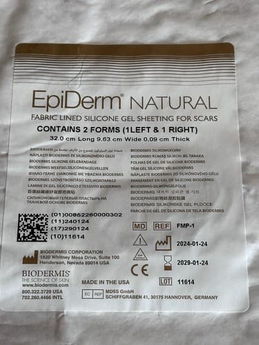 Epi-Derm Silicone Scar Tape - Anchor Design for Breast Reduction Recovery - Thumbnail 11