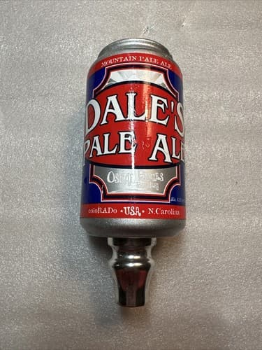 Oskar Blues Brewery Dale’s Pale Ale Beer Can Beer Tap Handle-Free USA Ship - Thumbnail 3