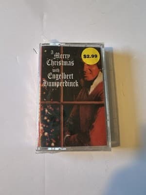 A Merry Christmas with Engelbert Humperdinck Epic Cassette Brand New Sealed!!