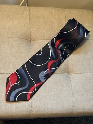 Jerry Garcia Tie Abstract Pyramid Collection 47 Limited Edition Hand Made Silk