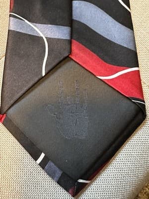 Jerry Garcia Tie Abstract Pyramid Collection 47 Limited Edition Hand Made Silk - Thumbnail 2