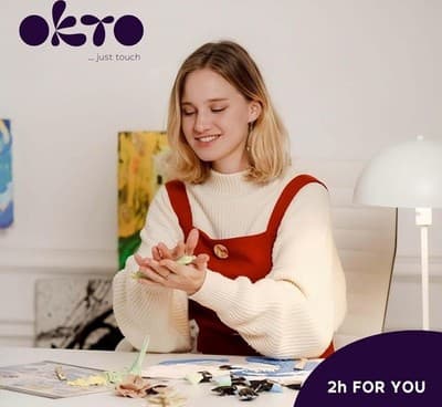 OKTO Oktoclay Koi Carps Foam Paint Set, 10002, Multi-Colour - Thumbnail 5