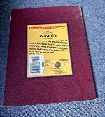 Complete Wizard's Handbook by TSR Inc. Staff and Rick Swan (1999, Hardcover) - Thumbnail 2