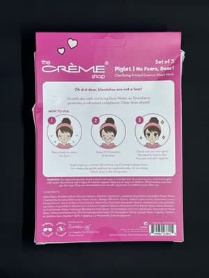 The Creme Shop 3pc. Girls Disney Beauty Set: Sheet Mask, Blush, Lip Balm, NEW! - Thumbnail 3