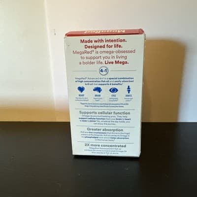 Schiff 4 in 1 500mg Omega 3 Fish Oil - 80 Softgels Exp 6/25 - Thumbnail 2