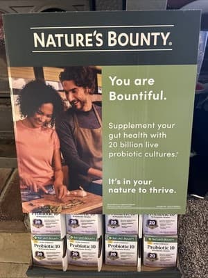 Nature's Bounty Ultra 10 Probiotic 30caps Exp 01/26 With Display Case (16) Box