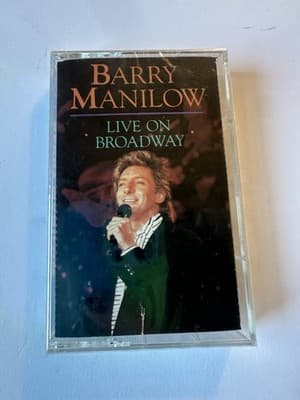 Brand New, Barry Manilow - Live on Broadway - 1990 Cassette - Mint, SEALED