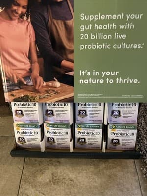 Nature's Bounty Ultra 10 Probiotic 30caps Exp 01/26 With Display Case (16) Box - Thumbnail 2