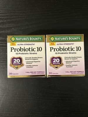 Nature's Bounty Ultra 10 Probiotic 30caps Exp 01/26 With Display Case (16) Box - Thumbnail 4