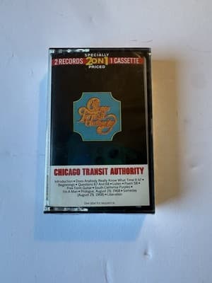 Chicago Transit Authority, 2 Records on 1 Cassette Brand New, Factory Sealed!!