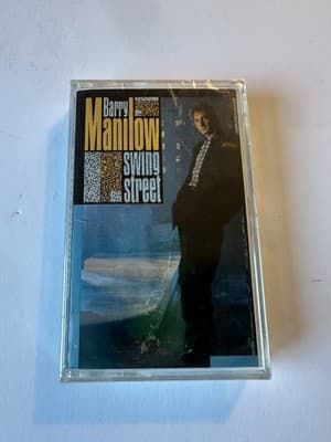 1987 Barry Manilow Swing Street Cassette SEALED NEW ARISTA C170250 USA