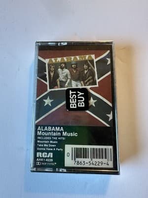 Brand NEW Alabama Mountain Music Cassette Tape 1982 RCA Corp Factory Sealed!