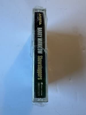 Barry Manilow –Showstoppers Cassette 1991 Arista 18687-4 New Sealed, Case Cracke - Thumbnail 3