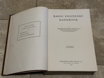 Radio Engineers' Handbook by Frederick Terman (1943,Hardcover) - Thumbnail 6