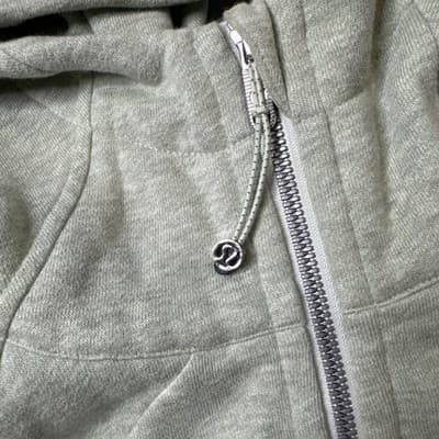 Lululemon Womens Size 6 Scuba Hoodie Stretch Slope Light Green/Mint - Thumbnail 9