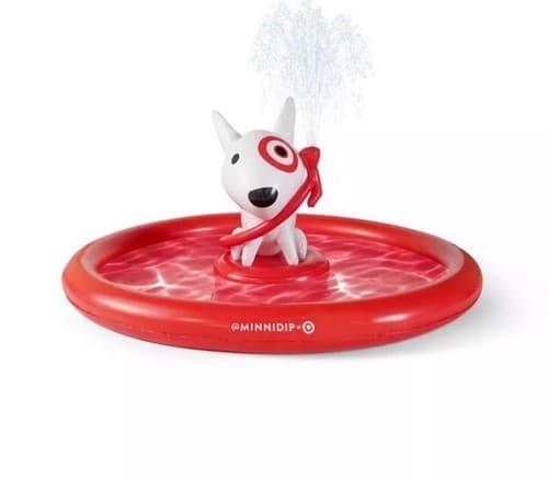 MINNIDIP Target Bullseye Inflatable Fountain Sprinkler - NEW - 5.5’ - Thumbnail 3