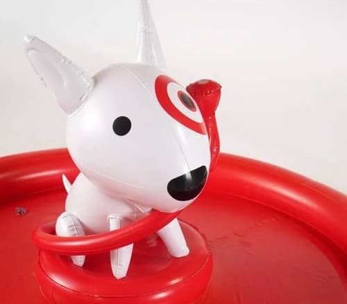 MINNIDIP Target Bullseye Inflatable Fountain Sprinkler - NEW - 5.5’ - Thumbnail 9