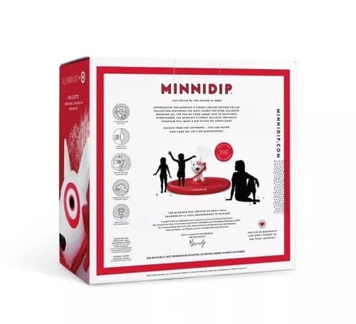 MINNIDIP Target Bullseye Inflatable Fountain Sprinkler - NEW - 5.5’ - Thumbnail 2
