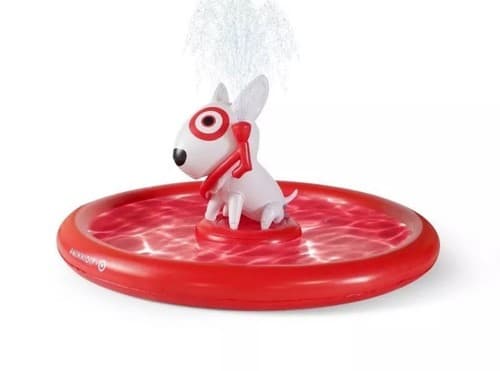 MINNIDIP Target Bullseye Inflatable Fountain Sprinkler - NEW - 5.5’ - Thumbnail 4