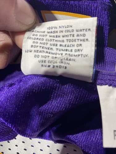NWT VTG 1995 Minnesota Vikings Cris Carter #80 Starter Football Jersey 54 XXL - Thumbnail 7