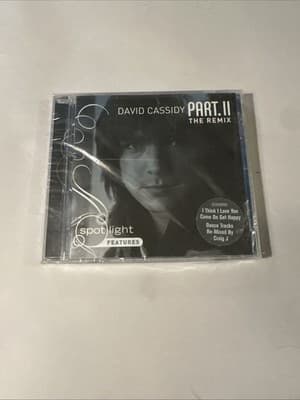 David Cassidy Part. II The Remix, - (Compact Disc) Brand New, Sealed!!
