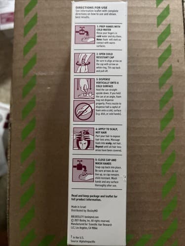 Bosley MD Minoxidil Topical Aerosol Foam 5% Women 2.1 Oz - 2 Month Supply 03/24 - Thumbnail 4