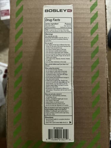 Bosley MD Minoxidil Topical Aerosol Foam 5% Women 2.1 Oz - 2 Month Supply 03/24 - Thumbnail 2