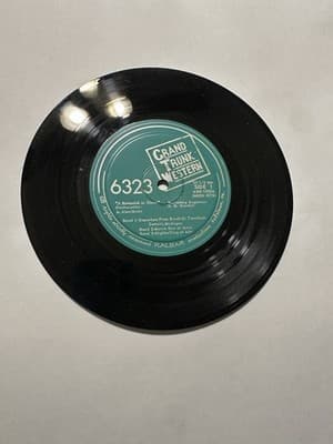 Grand Trunk Western 6323 7" 33 1/3 RPM Record Train-Railroad Sounds - Thumbnail 4