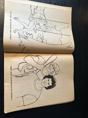 Vintage 1981 The Dukes Of Hazzard Stunt Show Coloring & Activity Book Used 2 Pgs - Thumbnail 6