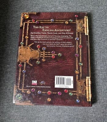 Dungeons & Dragons Players Handbook Code Rulebook 1 Hardback - Thumbnail 2