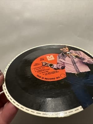 33 rpm CARDBOARD FLEXI DISC. LOT OF ONE BOBBY SHERMAN. # 2 Hey Mr. Sun - Thumbnail 2