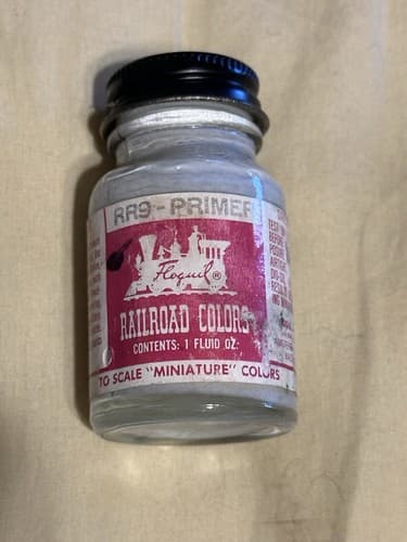 FLOQUIL RAILROAD COLORS MODEL PAINT - 1 oz OUNCE - RR9 PRIMER