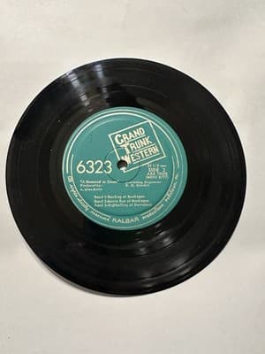 Grand Trunk Western 6323 7" 33 1/3 RPM Record Train-Railroad Sounds - Thumbnail 5