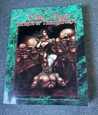 BLOOD MAGIC : THE SECRETS OF THAUMATURGY - BRAND NEW - VAMPIRE THE MASQUERADE