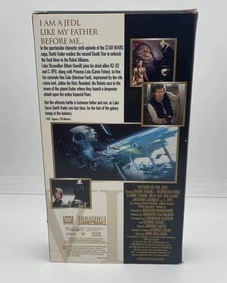 Star Wars VI Return Of The Jedi Digitally Remastered VHS New, Sealed!! - Thumbnail 2