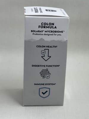 3X Solaray Mycrobiome Probiotic Colon 50 Billion CFU 30 Ct Microbiome VegCaps - Thumbnail 4