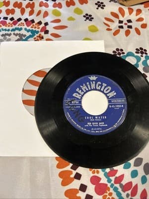 Red River Dave Western Remington Music 7” Vinyl 45 RPM