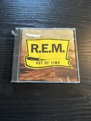 Out of Time CD by REM Warner Bros. 1991 Greatest Hits RARE NEW SEALED