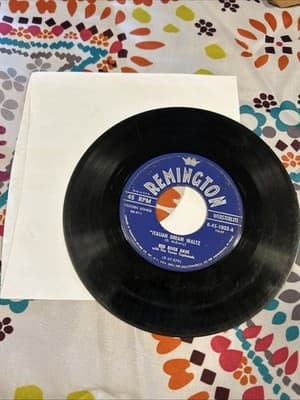 Red River Dave Western Remington Music 7” Vinyl 45 RPM - Thumbnail 2